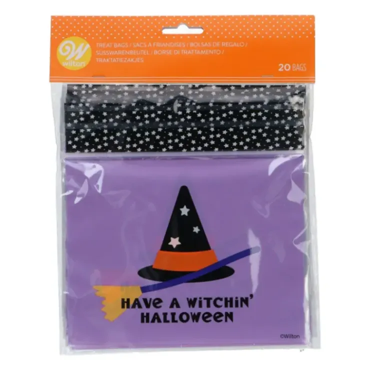 WILTON Sachet Bonbon Sorcière Halloween (x20) Discount