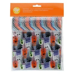 WILTON Sachet Bonbon Transparent Halloween (x20) Best