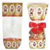 CUISINEADDICT Sachet Confiserie Doré 17x32cm Père-Noël (x100) Clearance