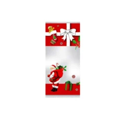 CUISINEADDICT Sachet Confiserie 10x22cm Père Noël et sa Hotte (x100) Online