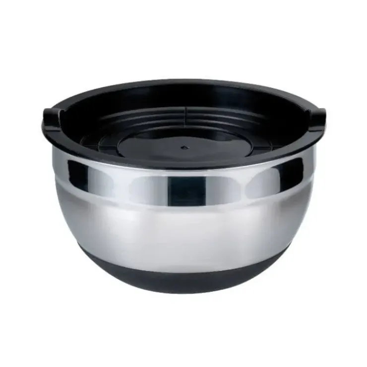 BAUMALU Saladier Inox avec Couvercle Ø 20 cm Sale