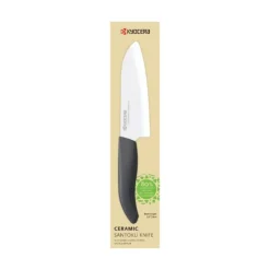 KYOCERA Santoku Céramique Noir 14 cm Gen Earth Best