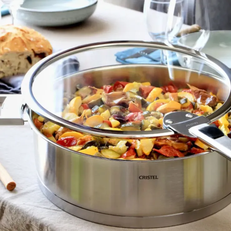 CRISTEL Sauteuse Ø 28 cm Strate Amovible Inox Clearance