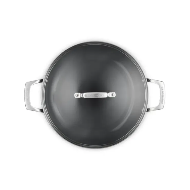 LE CREUSET Sauteuse Antiadhérente Essentiel Céramique 30 cm et couvercle Outlet