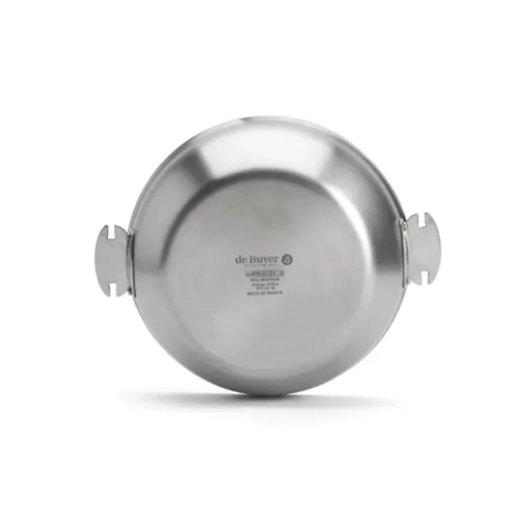 DE BUYER Sauteuse Bombée Inox Amovible Ø 24 cm Alchimy Loqy Sale