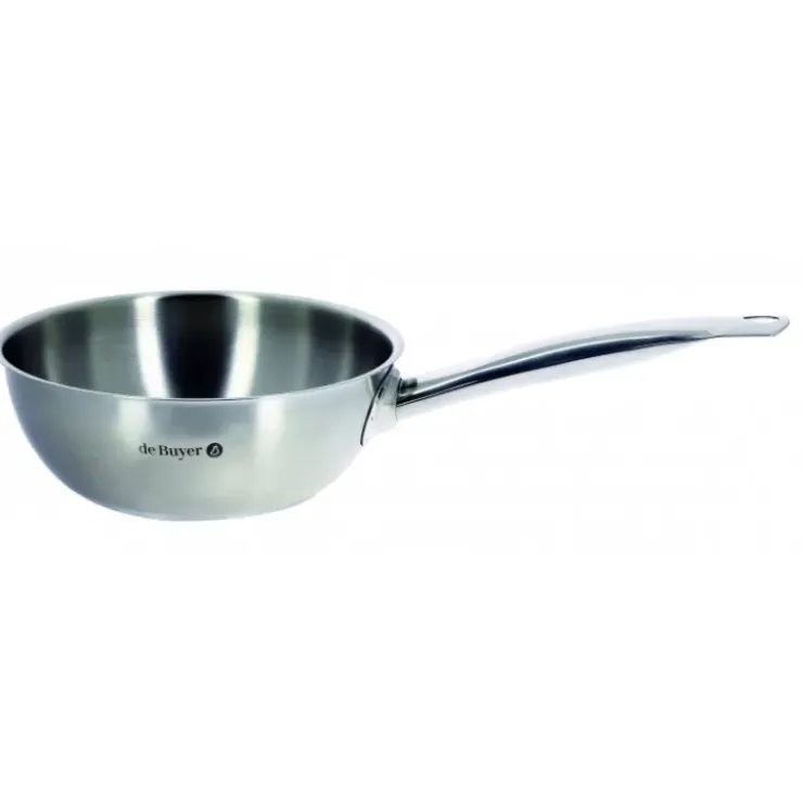 DE BUYER Sauteuse Bombée Inox Ø24cm Prim'Appety Discount