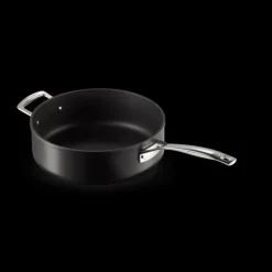 LE CREUSET Sauteuse Bord Droit 26 cm Antiadhérente Les Forgées Best