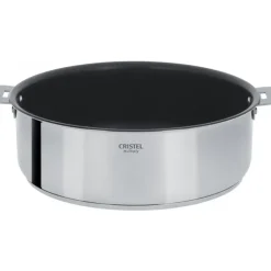 CRISTEL Sauteuse Casteline Ø 26 cm Manche Amovible Anti-Adhésive Inox Sale