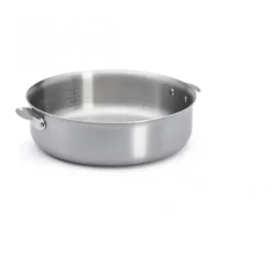 DE BUYER Sauteuse Droite Inox Amovible Ø 28 cm Alchimy Loqy Hot