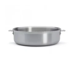 DE BUYER Sauteuse Droite Inox Amovible Ø 28 cm Alchimy Loqy Hot