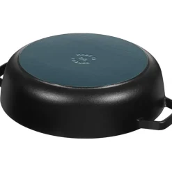 STAUB Sauteuse en Fonte Chistera 28 cm Noir Outlet