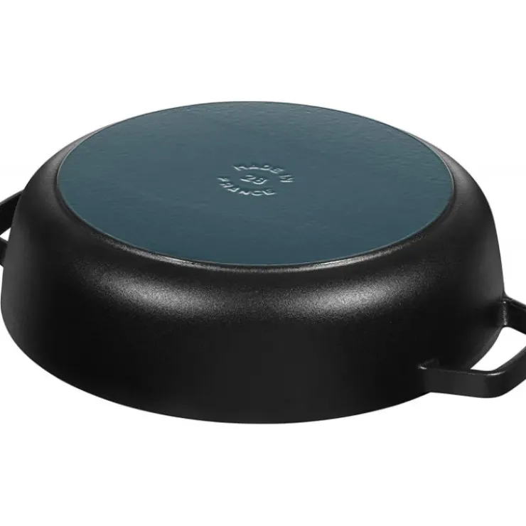 STAUB Sauteuse en Fonte Chistera 24 cm Noir