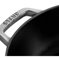 STAUB Sauteuse en Fonte Chistera 28 cm Gris Graphite Clearance