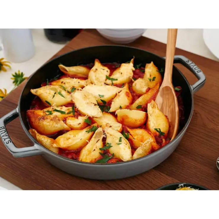 STAUB Sauteuse en Fonte Chistera 24 cm Gris Graphite Online