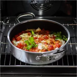 GREENPAN Sauteuse Inox Ø 26 cm avec Couvercle PREMIERE Hot