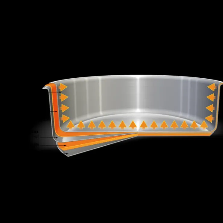 CRISTEL Sauteuse Mutine Ø 22 cm Manche Amovible Inox Best