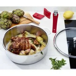 CRISTEL Sauteuse Mutine Ø 26 cm Manche Amovible Inox
