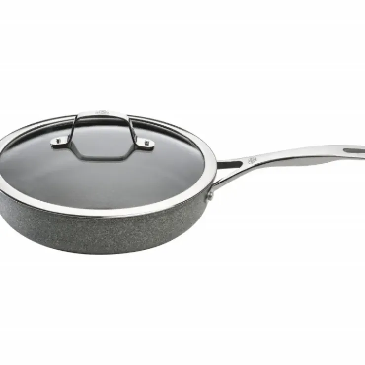 BALLARINI Sauteuse Pierre 28 cm avec couvercle Salina Granitium