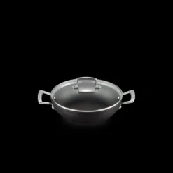 LE CREUSET Sauteuse Provençale 24 cm Anti-Adhérente avec couvercle Les Forgées Sale