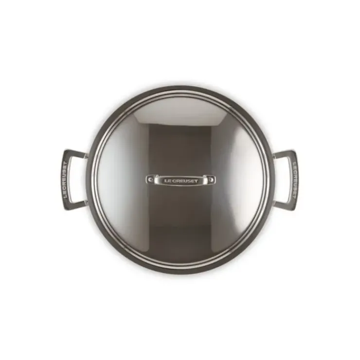 LE CREUSET Sauteuse Provençale en Inox et Couvercle 30 cm Best
