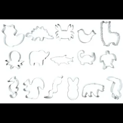 SCRAPCOOKING Seau 16 Emporte-Pièces Thème Animaux Wild Best