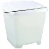 MALLARD FERRIERE Seau plastique Carré avec couvercle 12L Mallard Ferrière New