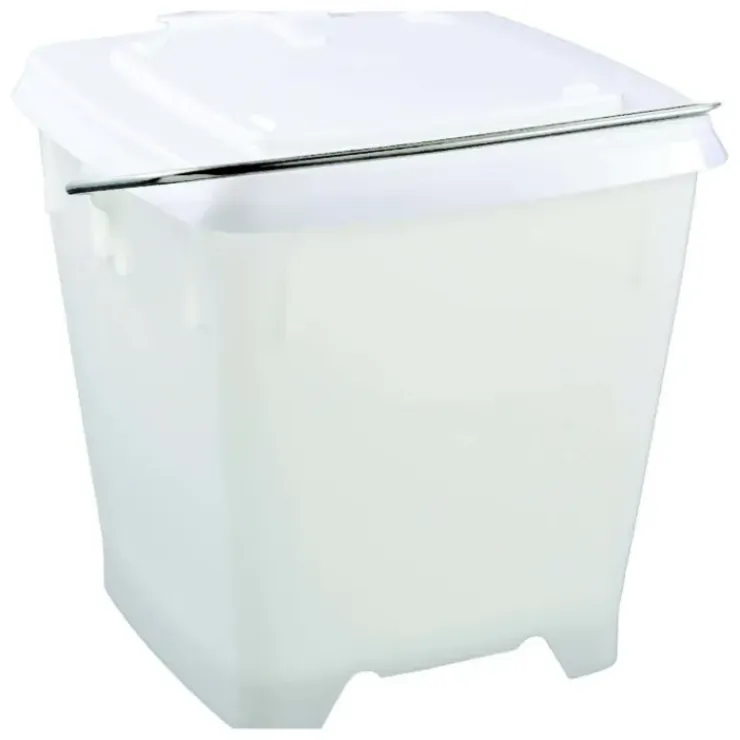 MALLARD FERRIERE Seau plastique Carré avec couvercle 12L Mallard Ferrière New
