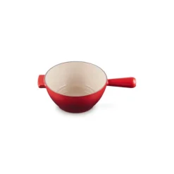LE CREUSET Service à fondue manche fonte Cerise (rouge) Hot