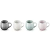 LE CREUSET Set 4 Mugs en Céramique Cocon 320 ml