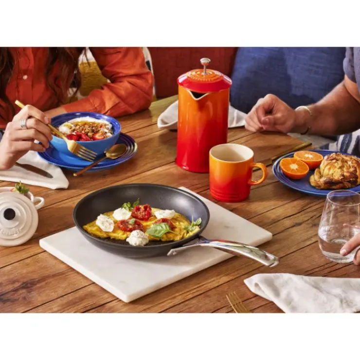 LE CREUSET Set 2 Poêles Anti-Adhérentes Les Forgées