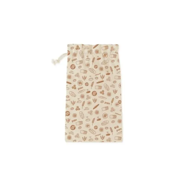 PEBBLY Set Boîte à Pain Métal et Bambou 4 Pièces Clearance