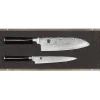 KAI Set Couteau Santoku et Couteau Universel Shun Classic Damas