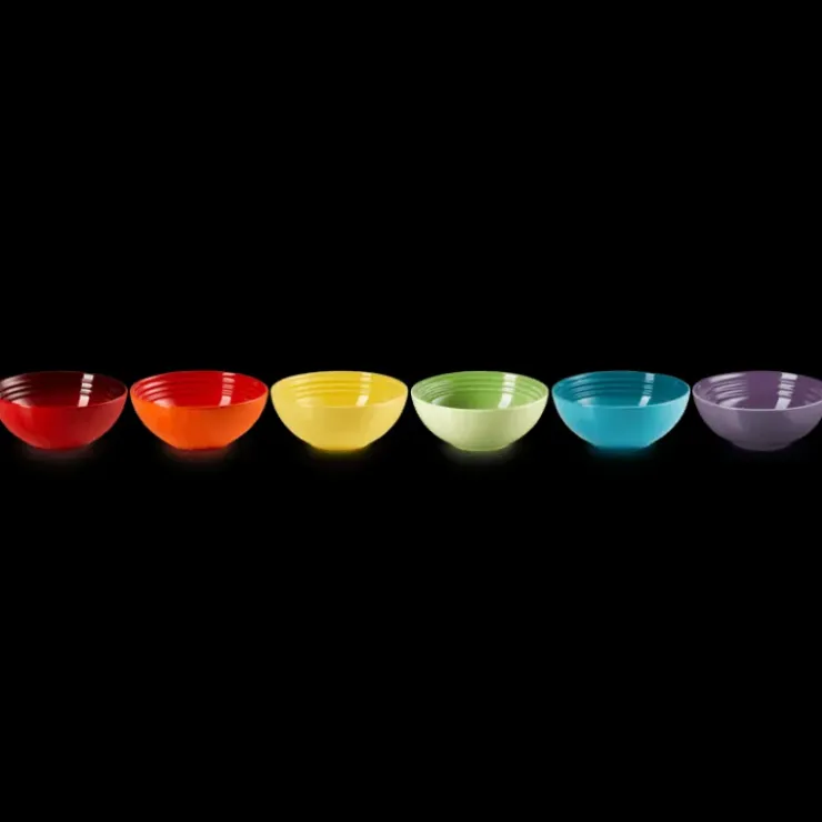 LE CREUSET Set de 6 Bols Céramique 16 cm 0,65 L Clearance