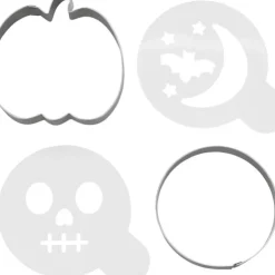 WILTON Set de 2 Emporte-Pièces et 2 Pochoirs Halloween Best
