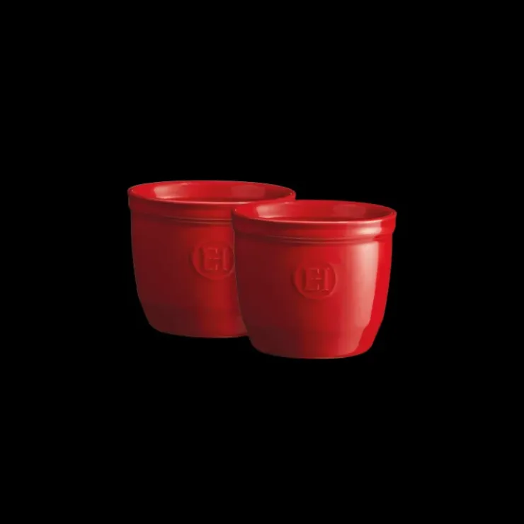 EMILE HENRY Set de 2 Ramequins en Céramique N°8 cm Grand Cru Best
