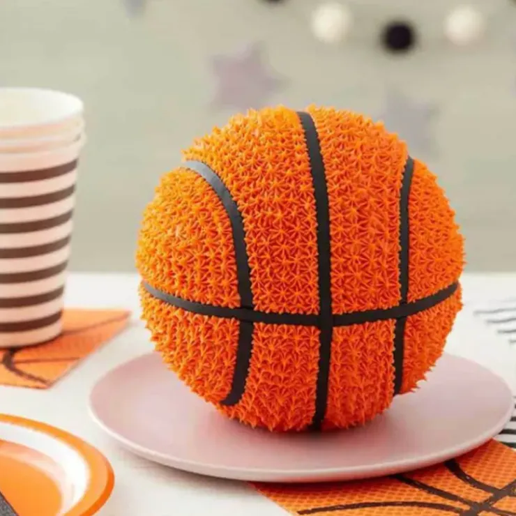 WILTON Set de Moules à Gâteau Ballon de Basket Discount