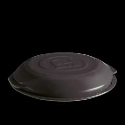 EMILE HENRY Set Moule à Tarte Tatin en Céramique Ø 33 cm Fusain Hot