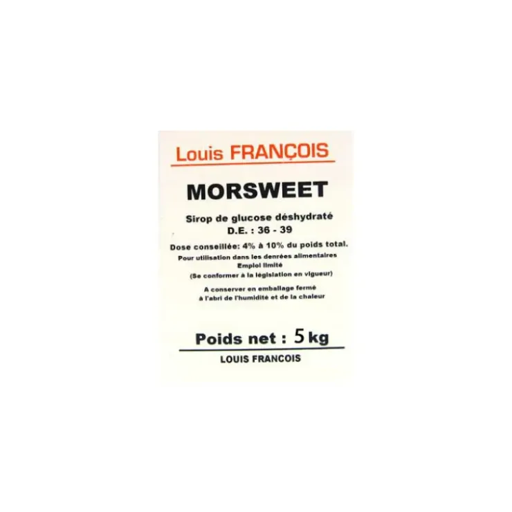 LOUIS FRANCOIS Sirop de Glucose déshydraté 5 kg Morsweet Best