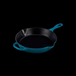 LE CREUSET Skillet Rond Profond 26cm en Fonte Deep Teal Online
