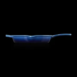 LE CREUSET Skillet Rond Profond 26cm en Fonte Azur Outlet