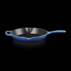 LE CREUSET Skillet Rond Profond 26cm en Fonte Azur Outlet