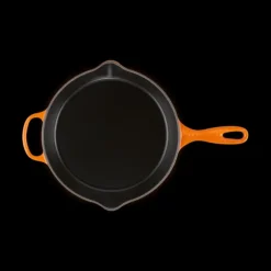 LE CREUSET Skillet Rond Profond 26cm en Fonte Volcanique Hot