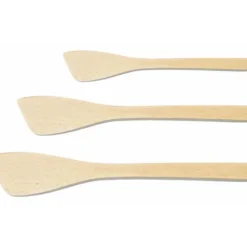 CUISINEADDICT Spatule biais en bois hêtre 35 cm