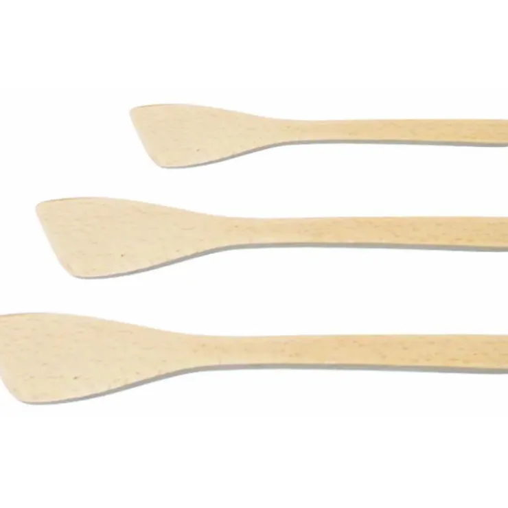 CUISINEADDICT Spatule biais en bois hêtre 35 cm
