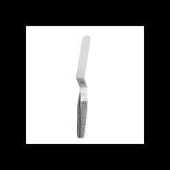 GLOBAL Spatule de Cuisine Inox Coudée 9,5 x 2 cm Discount
