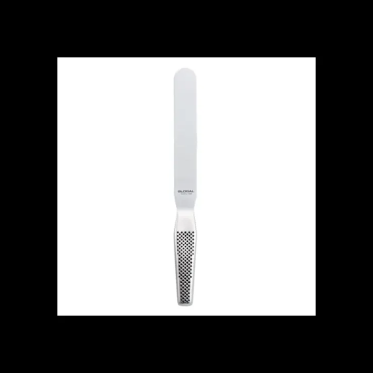GLOBAL Spatule de Cuisine Inox Plate 20 x 3 cm Hot