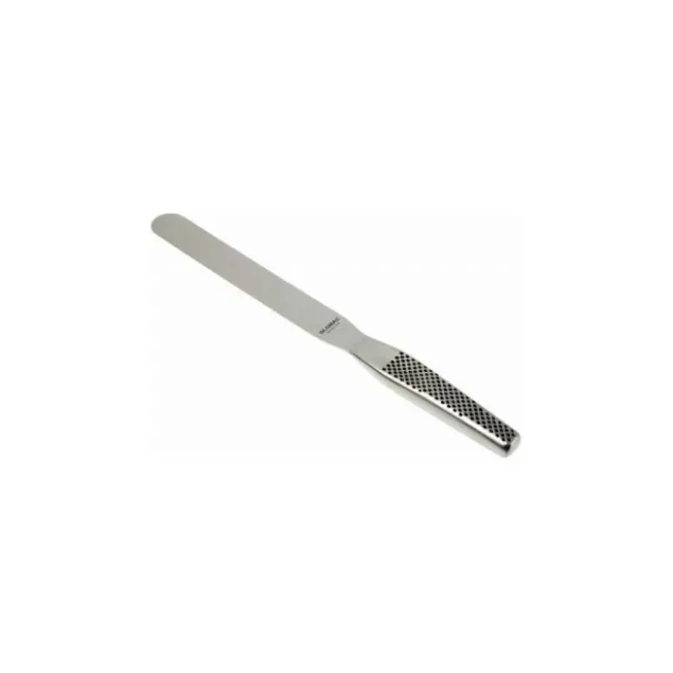 GLOBAL Spatule de Cuisine Inox Plate 20 x 3 cm Hot