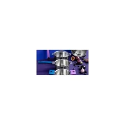 CRISTEL Série de 4 Casseroles + Poignée Zenith Amovible Inox Outlet