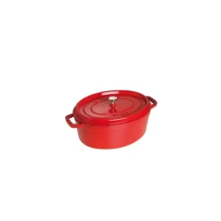 STAUB Cocotte Fonte Ovale 31 cm Rouge Cerise 5,5 L Sale