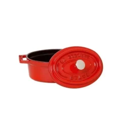 STAUB Cocotte Fonte Ovale 31 cm Rouge Cerise 5,5 L Sale